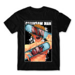 Chainsaw man – Denji Black Men's T-shirt for Anime, Chainsaw Man