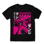 Chainsaw man – Denji – Neon Black Men's Tee for Anime, Chainsaw Man