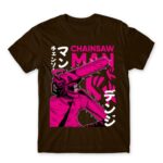 Chainsaw man – Denji – Neon Chocolate Men's T-shirt for Anime, Chainsaw Man