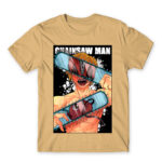 Chainsaw man – Denji Sand Men's T-shirt for Anime, Chainsaw Man