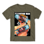 Chainsaw man – Denji Zinc Men's Tee for Anime, Chainsaw Man