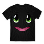 Charmander face Black Men's T-shirt for Anime, Pokemon