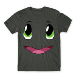 Charmander face Dark Grey Men's Tee for Anime, Pokemon