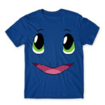 Charmander face Royal Blue Men's Tee for Anime, Pokemon