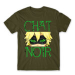 Chat Noir Army Men's Tee for Anime, Miraculous Ladybug