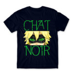 Chat Noir Navy Men's Tee for Anime, Miraculous Ladybug