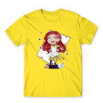 Chibi cards Lemon Men's T-shirt for Anime, Original Character