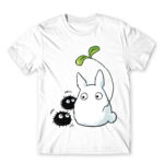Chibi -Totoro and susuwatari White Men's Tee for Anime, My Neighbour Totoro