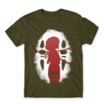 Chihiro Mask Army Men's Tee for Anime, Spirited Away
