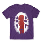 Chihiro Mask Dark Purple Men's T-shirt for Anime, Spirited Away