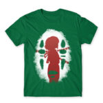 Chihiro Mask Kelly Green Men's T-shirt for Anime, Spirited Away