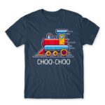 Choo-choo Denim Men's T-shirt for Train Conductor, Work