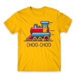 Choo-choo Gold Men's Tee for Train Conductor, Work