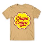 Chupacabra Sand Men's T-shirt for Brand Parody, Funny