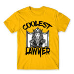 Coolest Lawyer Gold Men's T-shirt for Lawyer, Work