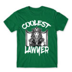 Coolest Lawyer Kelly Green Men's Tee for Lawyer, Work