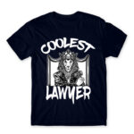 Coolest Lawyer Navy Men's T-shirt for Lawyer, Work