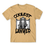 Coolest Lawyer Sand Men's T-shirt for Lawyer, Work