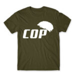 Cop Army Men's T-shirt for Police, Work
