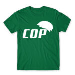 Cop Kelly Green Men's Tee for Police, Work