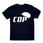 Cop Navy Men's T-shirt for Police, Work