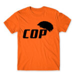 Cop Orange Men's Tee for Police, Work