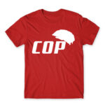 Cop Red Men's Tee for Police, Work