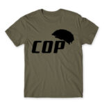 Cop Zinc Men's Tee for Police, Work