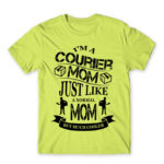 Coruier mom Apple Green Men's Tee for Courier, Work