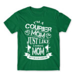 Coruier mom Kelly Green Men's T-shirt for Courier, Work
