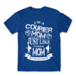 Coruier mom Royal Blue Men's Tee for Courier, Work