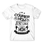 Coruier mom White Men's T-shirt for Courier, Work