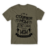 Coruier mom Zinc Men's T-shirt for Courier, Work
