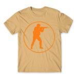 Counter Strike logo Sand Men's Tee