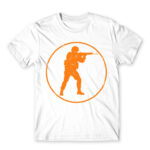 Counter Strike logo White Men's Tee