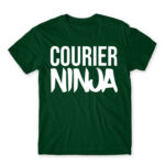 Courier ninja Bottle Green Men's Tee for Courier, Work