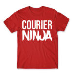 Courier ninja Red Men's Tee for Courier, Work