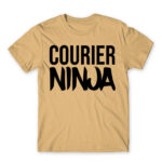Courier ninja Sand Men's Tee for Courier, Work