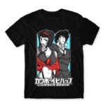 Cowboy Bebop Duo Black Men's Tee for Anime, Cowboy Bebop