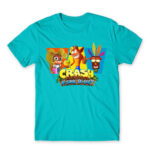 Crash N. Sane Atoll Blue Men's Tee