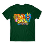 Crash N. Sane Bottle Green Men's Tee