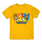 Crash N. Sane Gold Men's Tee