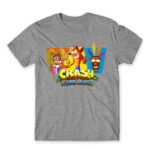 Crash N. Sane Grey Melange Men's Tee
