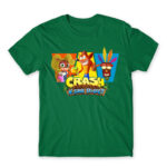 Crash N. Sane Kelly Green Men's T-shirt