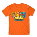 Crash N. Sane Orange Men's T-shirt