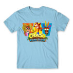 Crash N. Sane Sky Blue Men's T-shirt