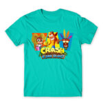 Crash N. Sane Turquoise Men's T-shirt