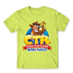 Crash Team Racing Logo Apple Green Men's Tee