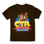 Crash Team Racing Logo Chocolate Men's T-shirt