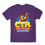 Crash Team Racing Logo Dark Purple Men's Tee